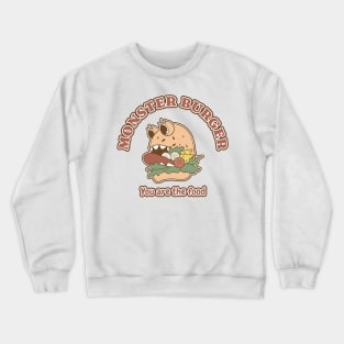 Monster Burger Crewneck Sweatshirt